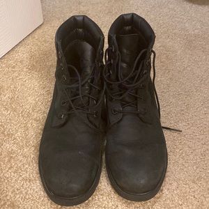 Black Timberland Boots
